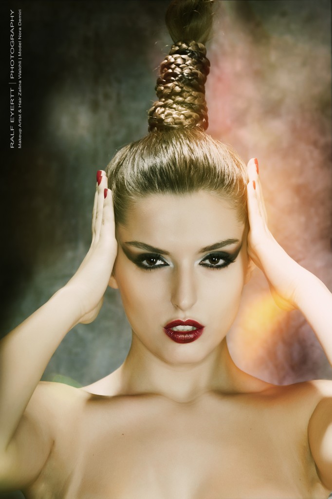 Nora Demiri Makeup & Hair Zalina Walchli Photographer Ralf Eyertt