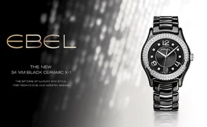 EBEL X-1 34mm aus schwarzer Keramik