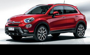 Weltpremiere des Fiat 500X Crossover an der Automobilmesse Paris 2014