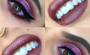 Vanessa Cisullo – Gitter Lips und Eyes