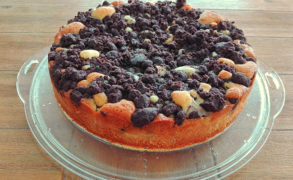 Pears and Chocolate Cake