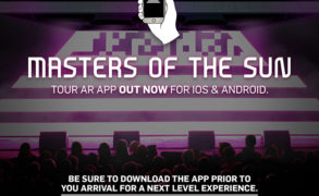 Die BLACK EYED PEAS präsentieren ihre «Augmented Reality»-APP für die «MASTERS OF THE SUN» Europa Tournee