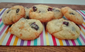 Cranberry Kokos Cookies