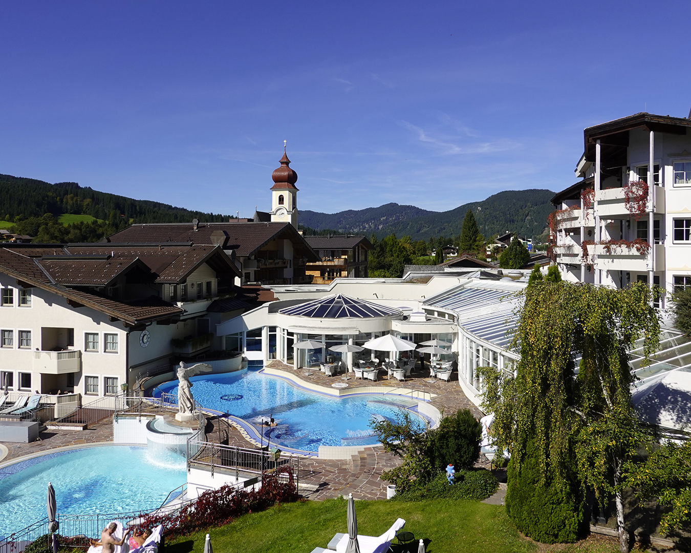 Ansicht vom Posthotel Achenkirch